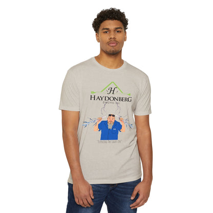 Haydonberg Turning The Lights On, Unisex CVC Jersey T-shirt