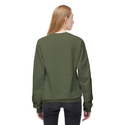 Crewneck Sweatshirt — "Beam Me Presents" UFO Holiday Gift Sweatshirt