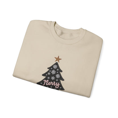 Merry Tree, Christmas sweatshirt, Unisex Heavy Blend™ Crewneck Sweatshirt