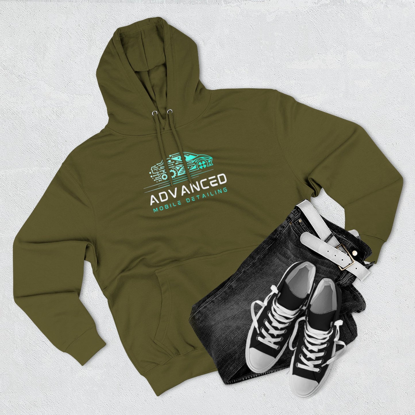 Advanced Mobile, Fleece Hoodie - Cozy, Casual Sweatshirt for Comfort Lovers, Perfect Gift for Holidays, Everyday Wear, Outdoor Activities, [...]