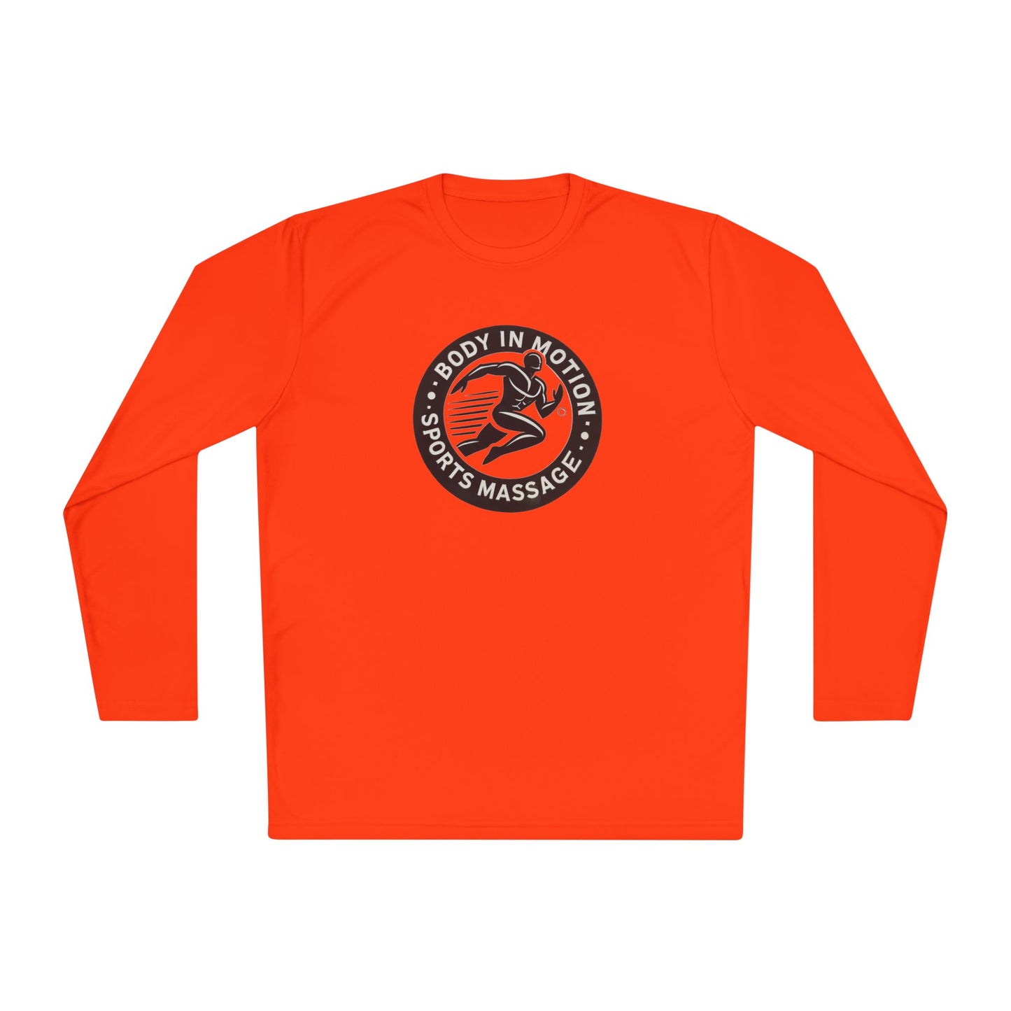 Sports Massage Long Sleeve Tee — "Body in Motion" Athletic Therapy Shirt