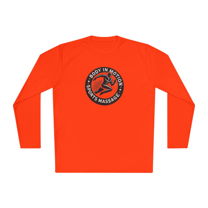 Sports Massage Long Sleeve Tee — "Body in Motion" Athletic Therapy Shirt