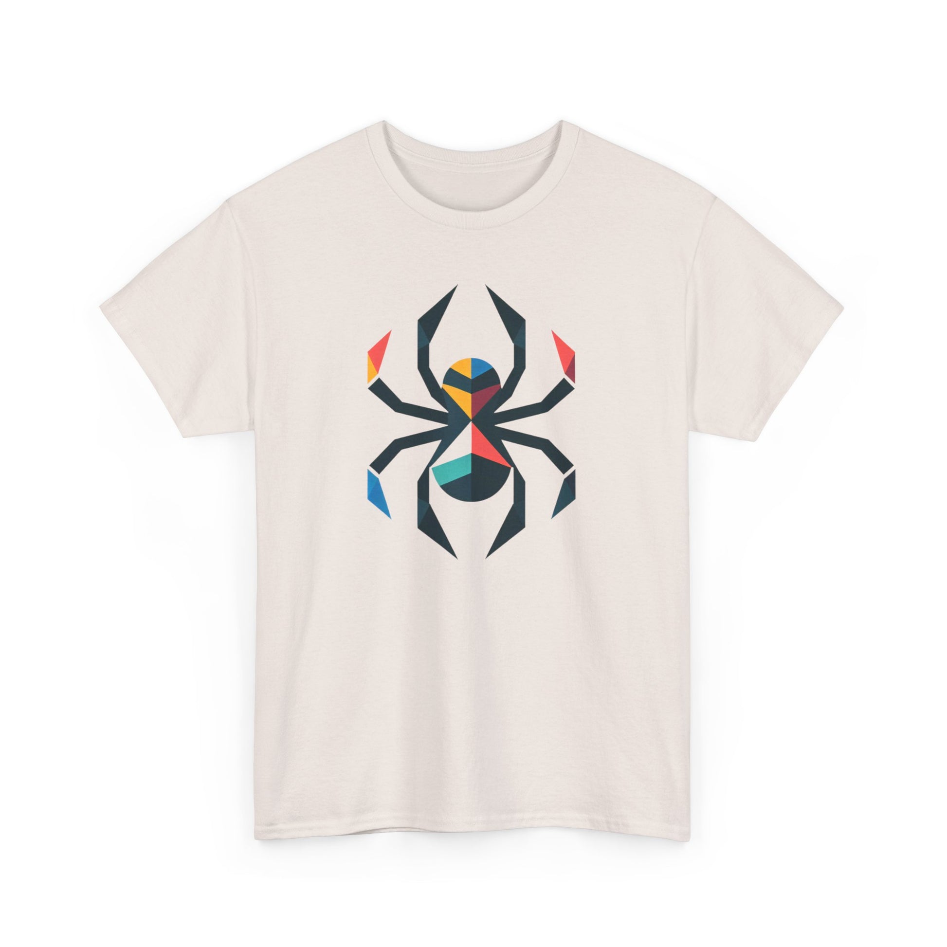 Colorful Spider, Graphic Unisex Heavy Cotton Tee - Psychonaut Swag