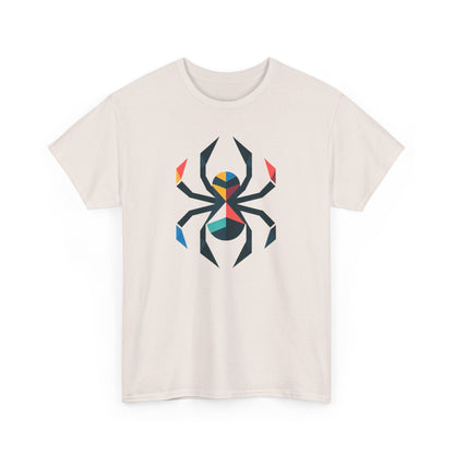 Colorful Spider, Graphic Unisex Heavy Cotton Tee - Psychonaut Swag