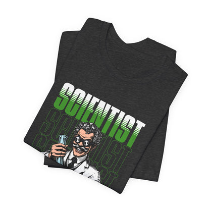 Scientist 420 T-Shirt — "Where Science Meets The Strain" Cannabis Lab Tee
