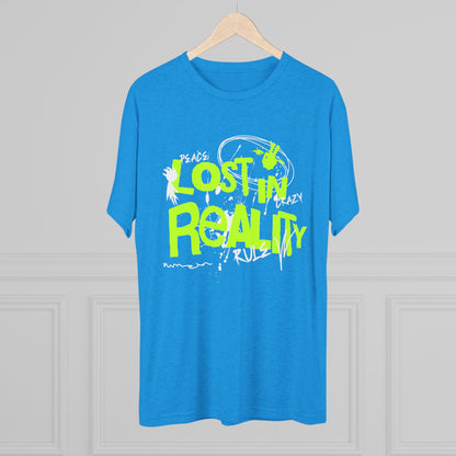 Lost in Reality, Unisex Tri-Blend Crew Tee