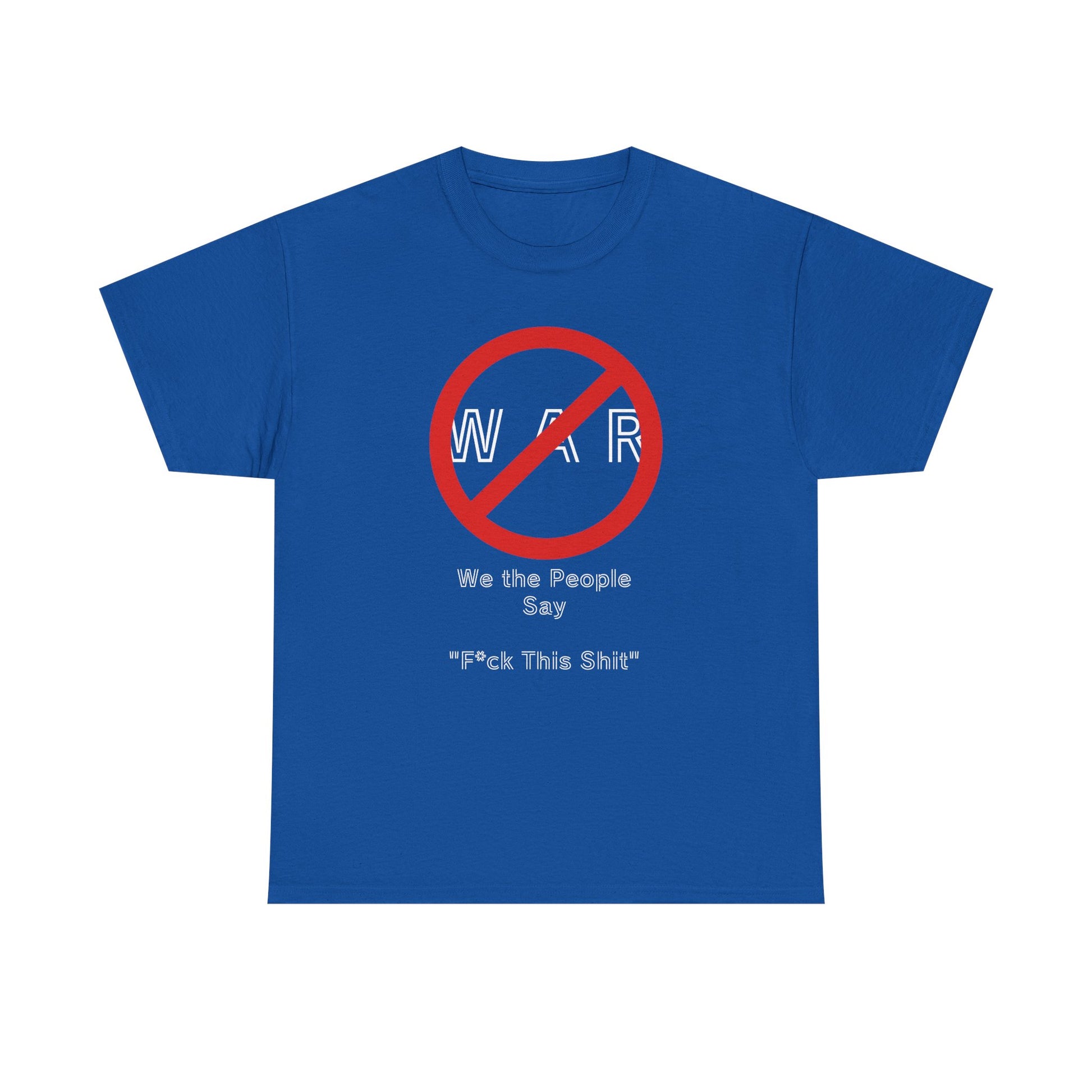 No War, Unisex Heavy Cotton Tee - Psychonaut Swag