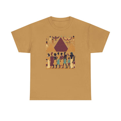 Hieroglyphic Recall, Unisex Heavy Cotton Tee - Psychonaut Swag