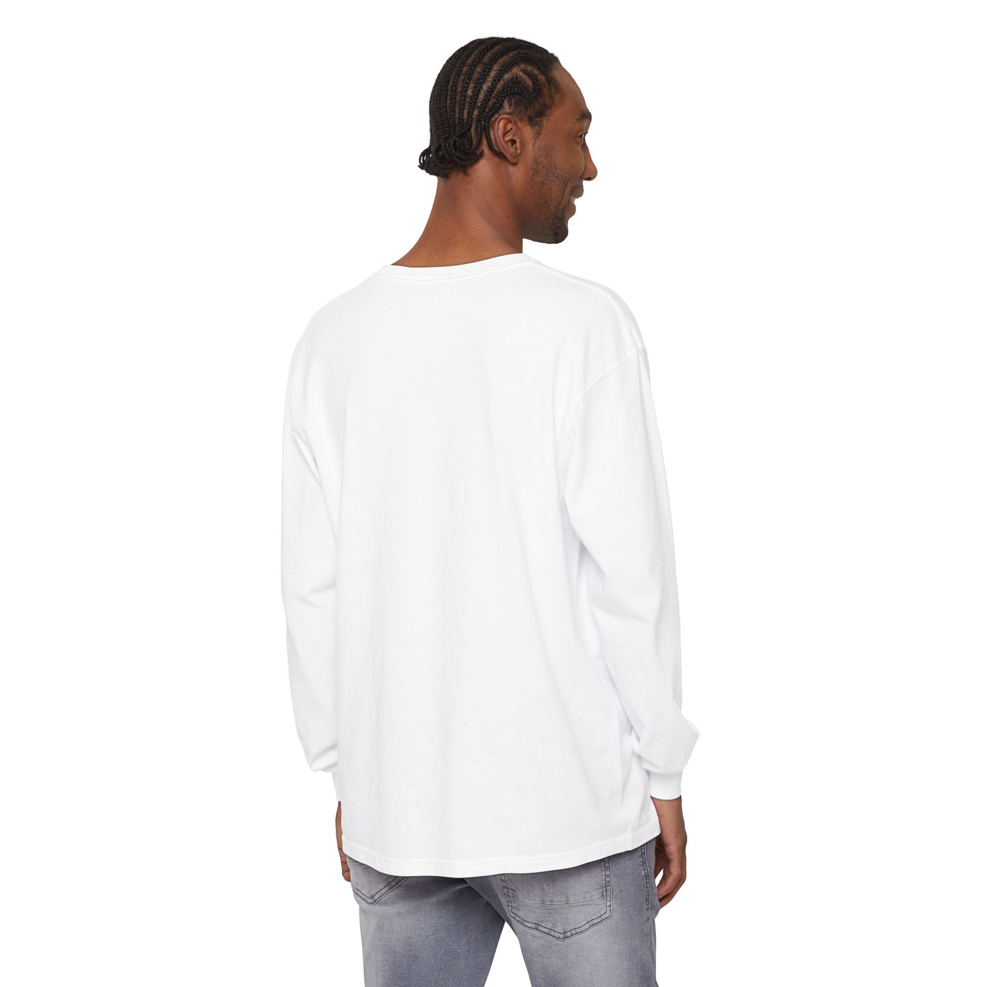 Rainbow, Unisex Garment-dyed Long Sleeve T-Shirt - Psychonaut Swag