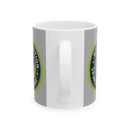 Sports Massage Mug — "Body in Motion" Ceramic Coffee Cup (11oz, 15oz)