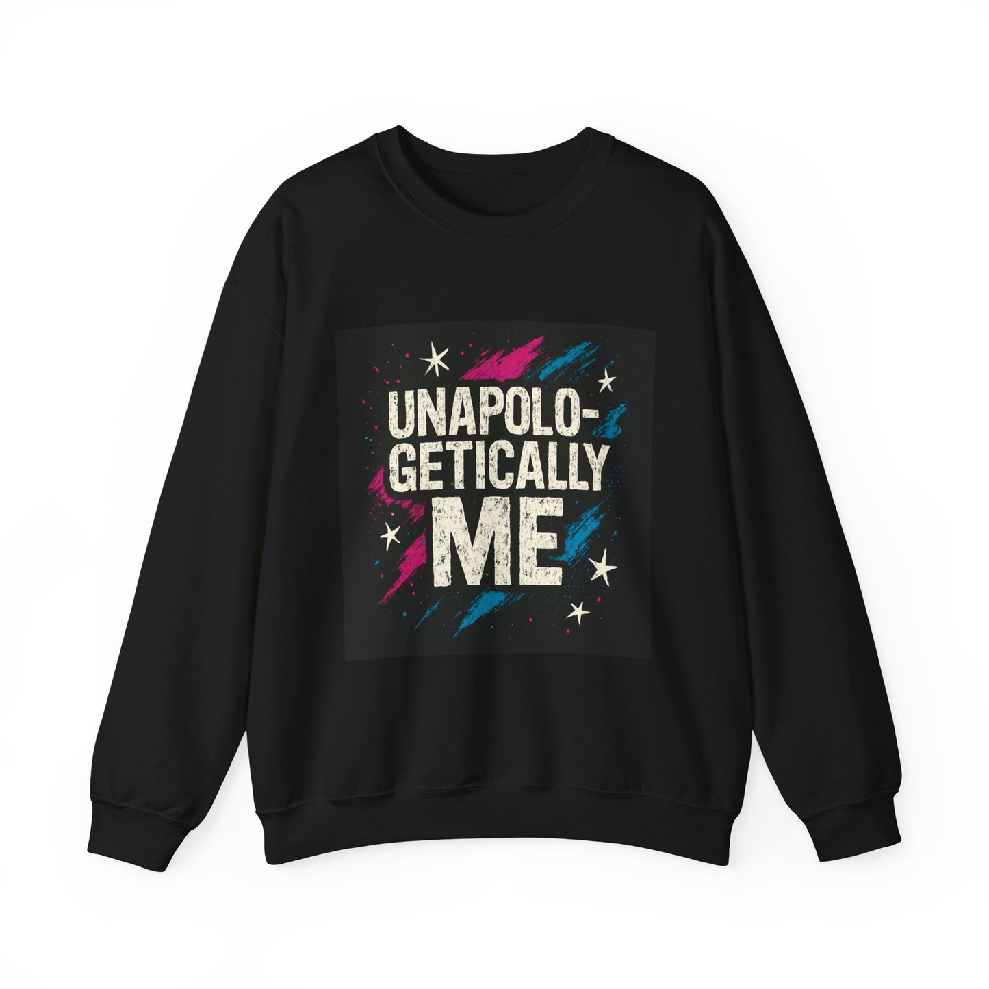 Sweatshirt — "Unapologetically Me" Graphic Crewneck