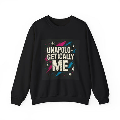 Sweatshirt — "Unapologetically Me" Graphic Crewneck