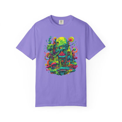 Psychedelic Dream Graphic T-Shirt — Sticky Trippy Art Tee