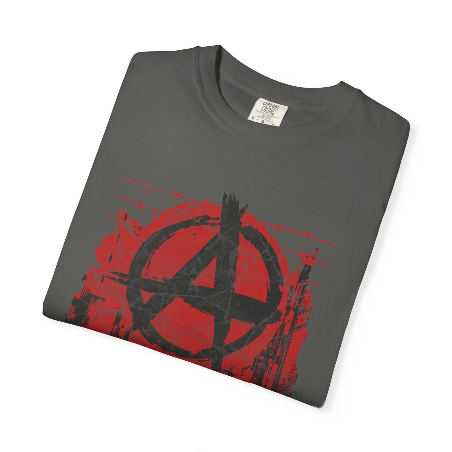 Anarchy in the Streets, Unisex Garment-Dyed T-shirt