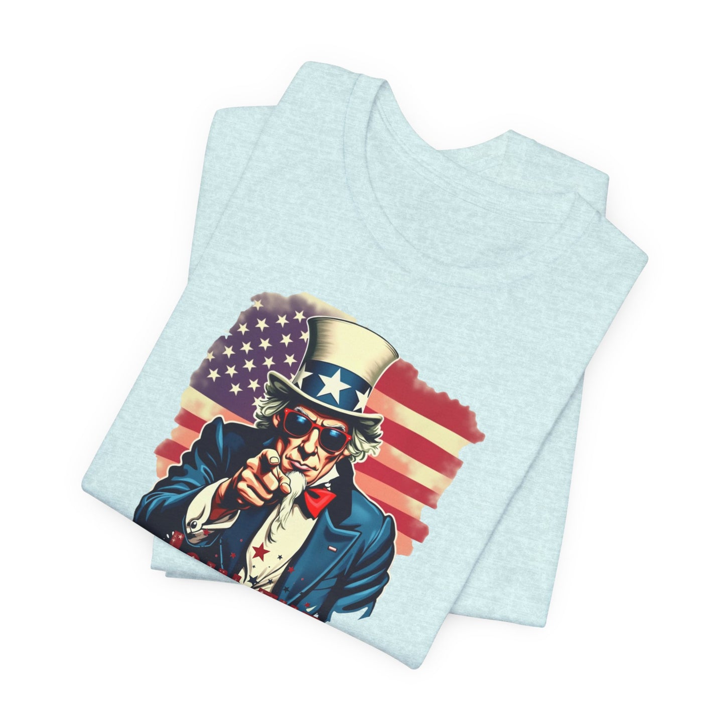 Revolution Uncle Sam T-Shirt — "Join the Revolution" Patriotic Graphic Tee