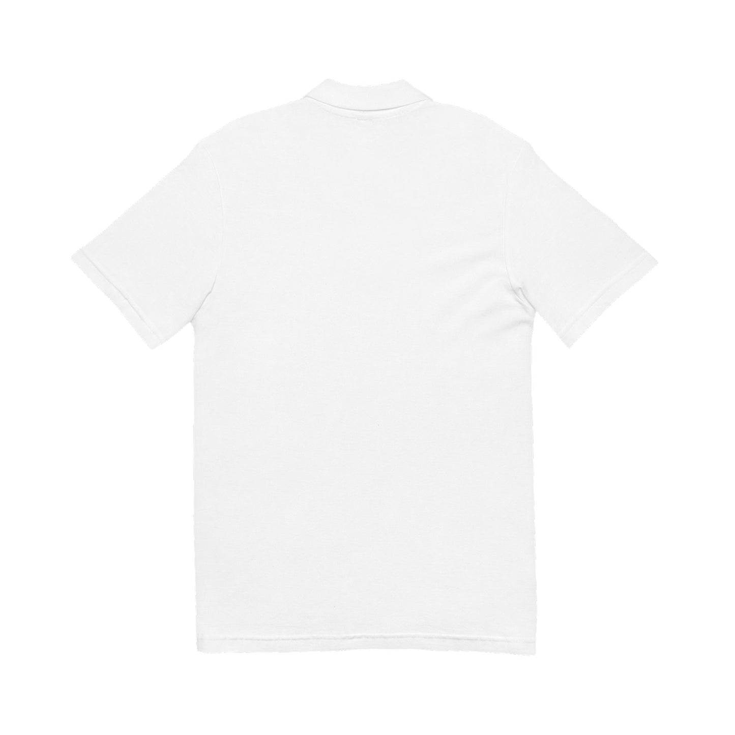 Sports Massage, Embroidered Crest Polo Shirt — Classic White Chest Logo