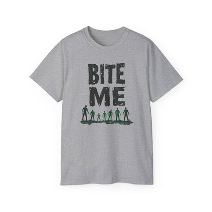 Bite Me, Unisex Ultra Cotton T-Shirt, Casual Wear, Gift for Halloween, Party Shirt, Humor Merch
