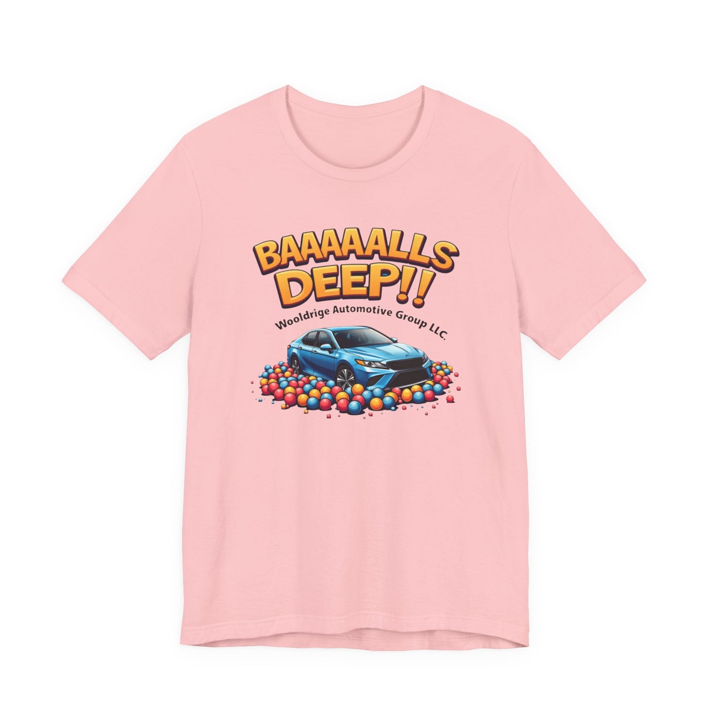 Baaaallls Deep, Unisex Jersey Short Sleeve Tee