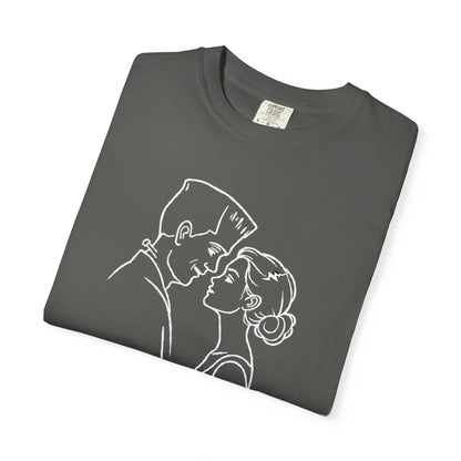A Marriage So Strong it’s Scary Tee – Minimal Romantic Monster T-Shirt