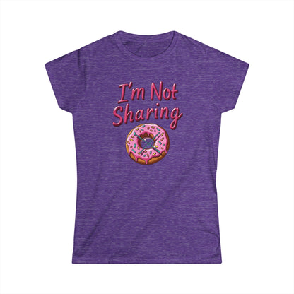 I’m Not Sharing, Casual Gift, Bar Attire, Foodie Shirt, Birthday Gift, Snack Lover Apparel, Laugh-Out-Loud Tee - Psychonaut Swag