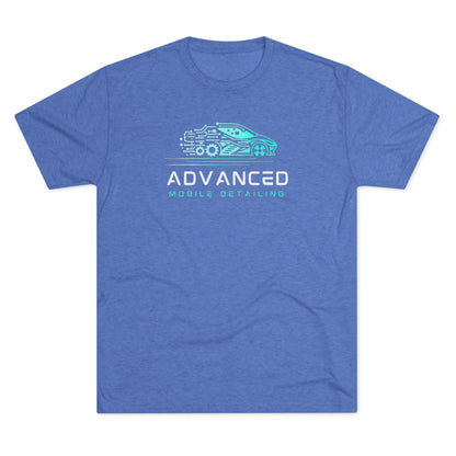 Advanced Mobile Detailing, Tri-blend, Tee | Car Enthusiast T-Shirt, Custom Auto Care Shirt, Gift for Car Lovers, Unique Vehicle Detailing Apparel