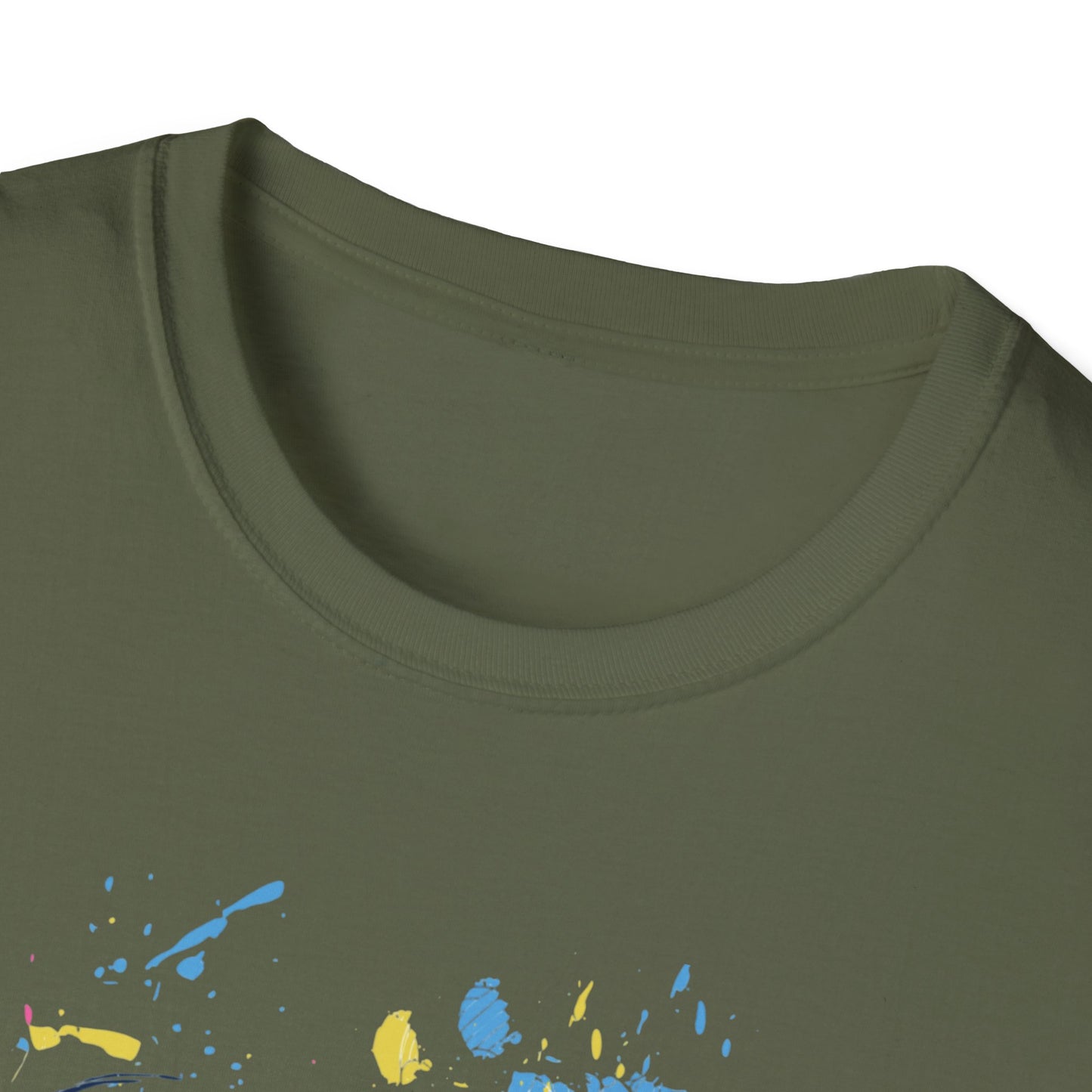 Split Skulls, Unisex Softstyle T-Shirt