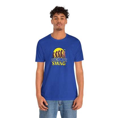 Psychonaut Swag, Small Biz Swag | Unisex Jersey Short Sleeve Shirt, Car Enthusiast Apparel, Gift for Him, Auto Detailing Tee, Casual Wear