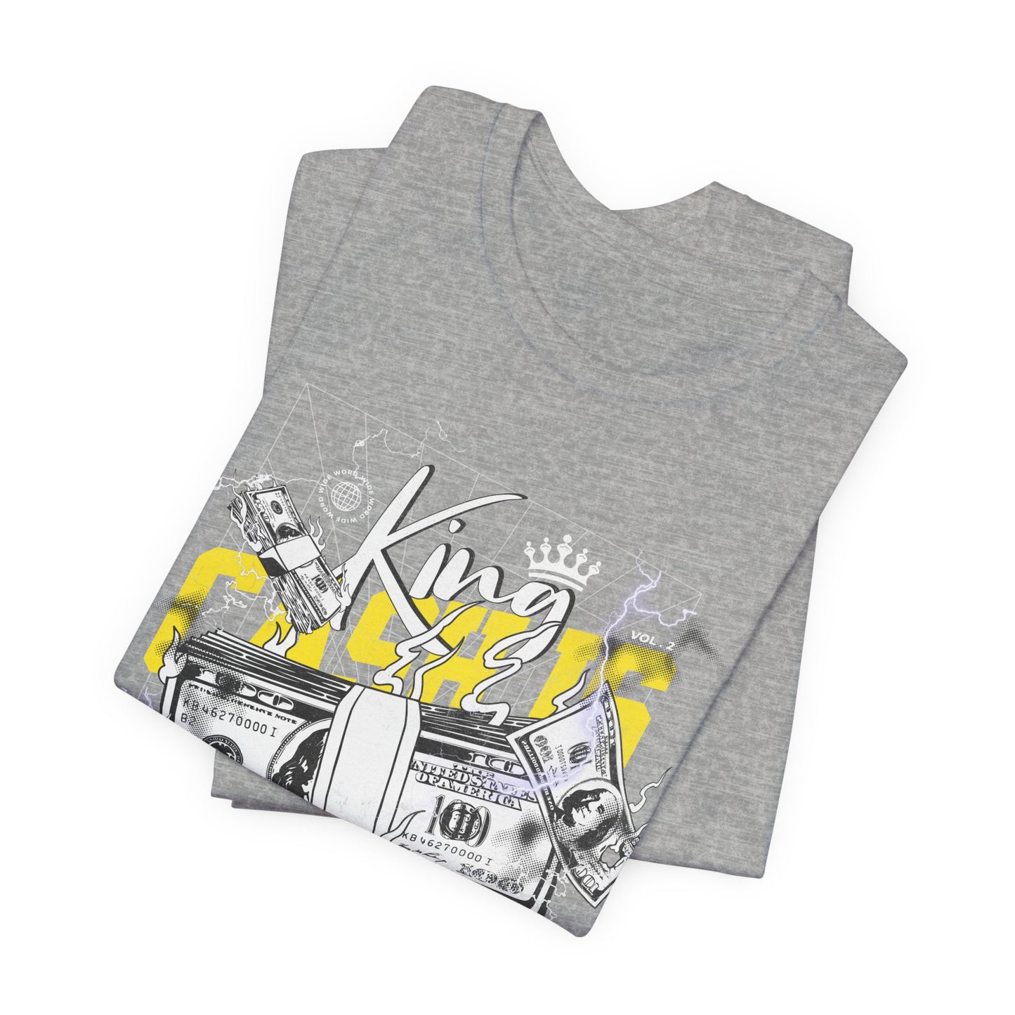King of Cash, Unisex Jersey Short Sleeve Tee