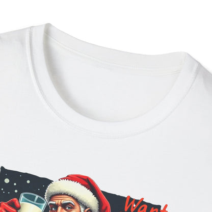 Santa Post-Workout Milk T-Shirt