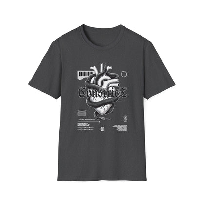 Constricted Heart T-Shirt — Moody Heart Graphic Tee