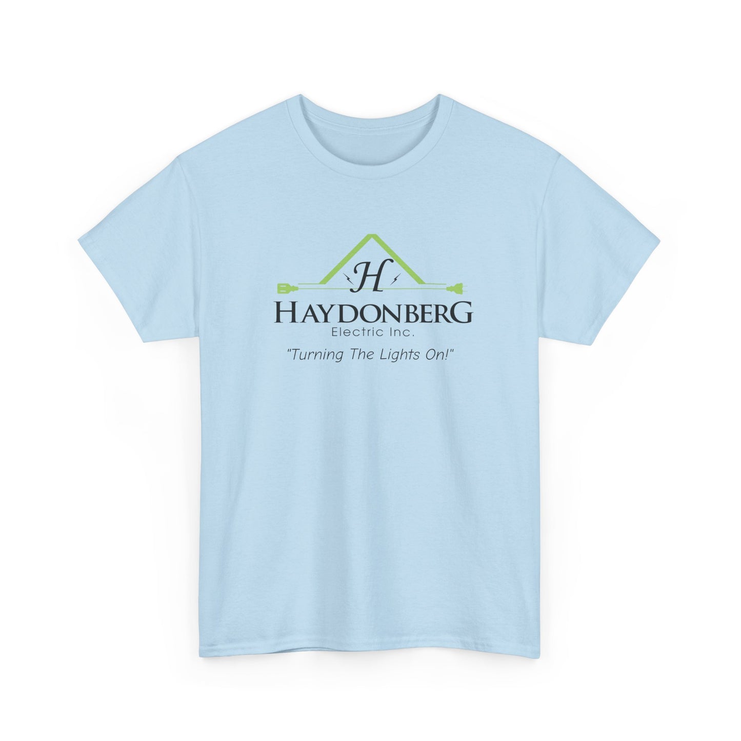 Haydonberg Turning the Lights On, Unisex Heavy Cotton Tee