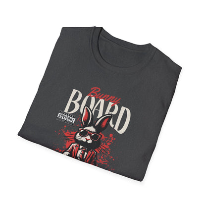 Skateboarding Bunny, Unisex Softstyle T-Shirt