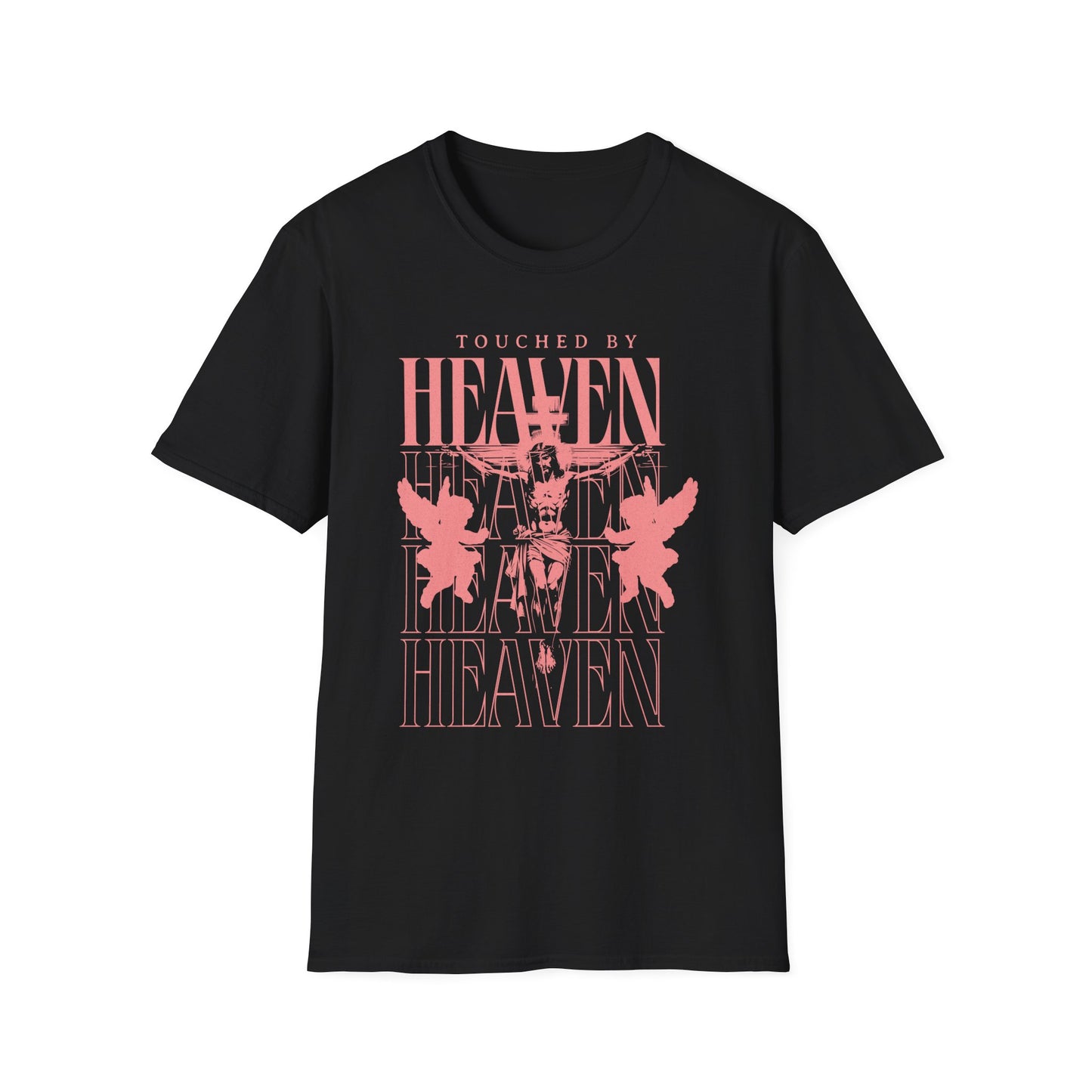 Heaven Bound Angel Graphic T-Shirt – Pink Cherub Vintage Vibe