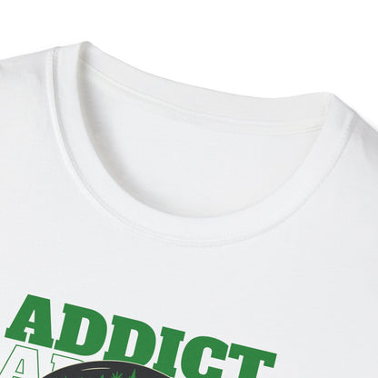 Cannabis Addict T-Shirt — Funny Marijuana Graphic Tee