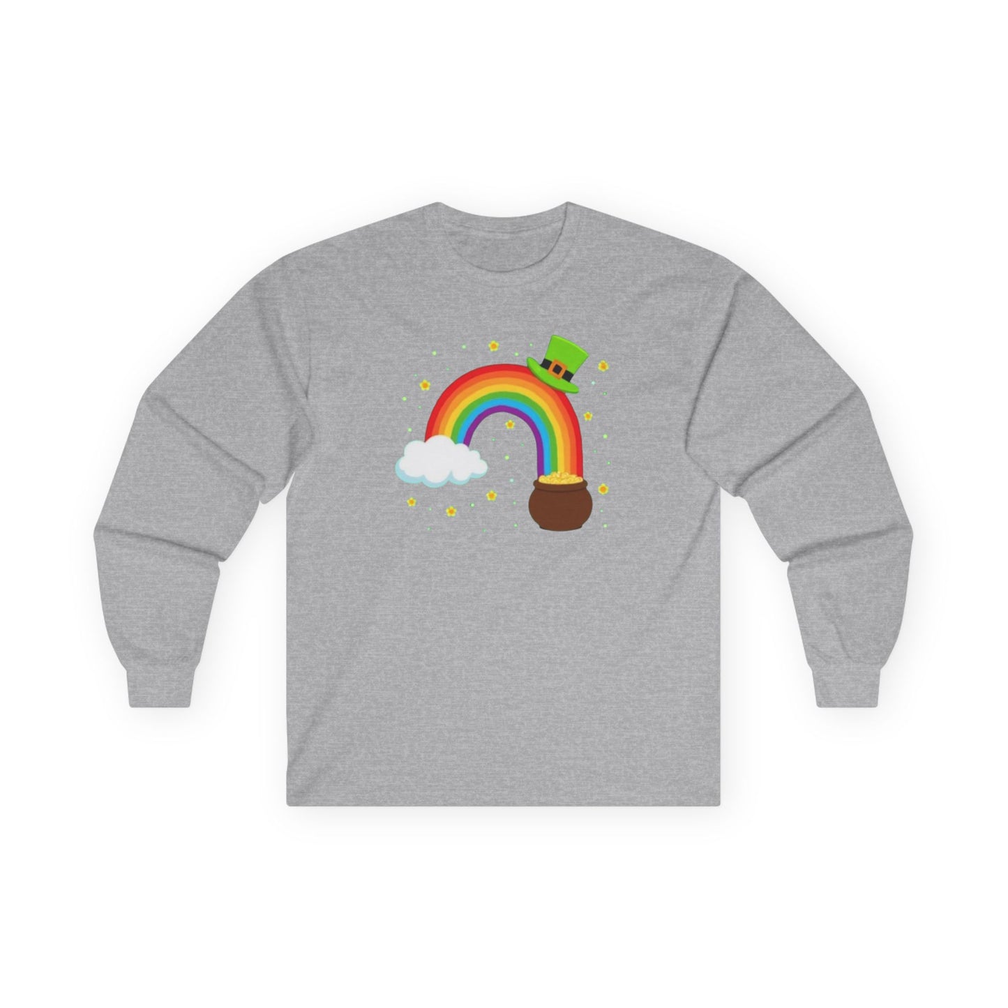 One Lucky Teacher Long Sleeve Tee — St. Patrick’s Day Shamrock Teacher Shirt