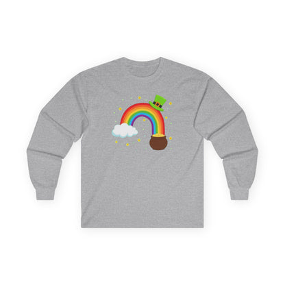 One Lucky Teacher Long Sleeve Tee — St. Patrick’s Day Shamrock Teacher Shirt