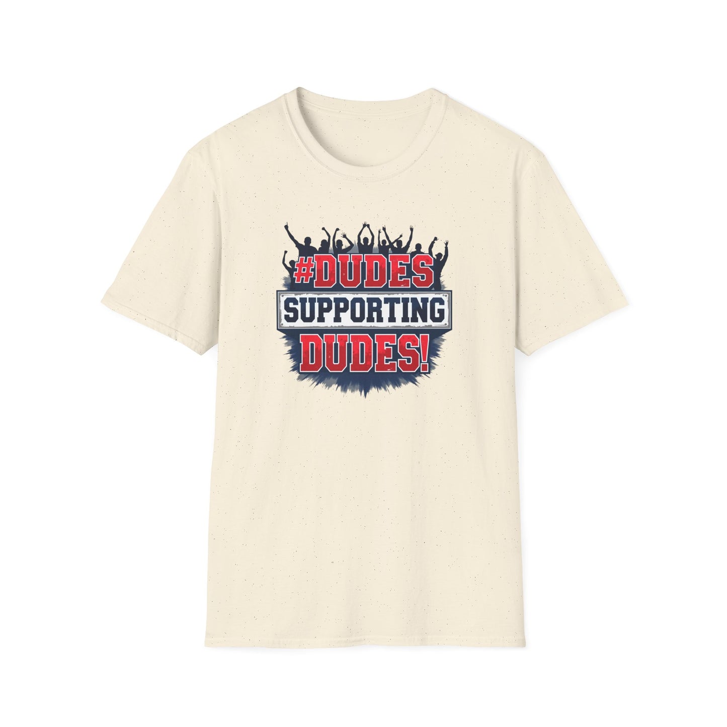 Dudes Supporting Dudes T-Shirt — Pride & Ally Support Graphic Tee