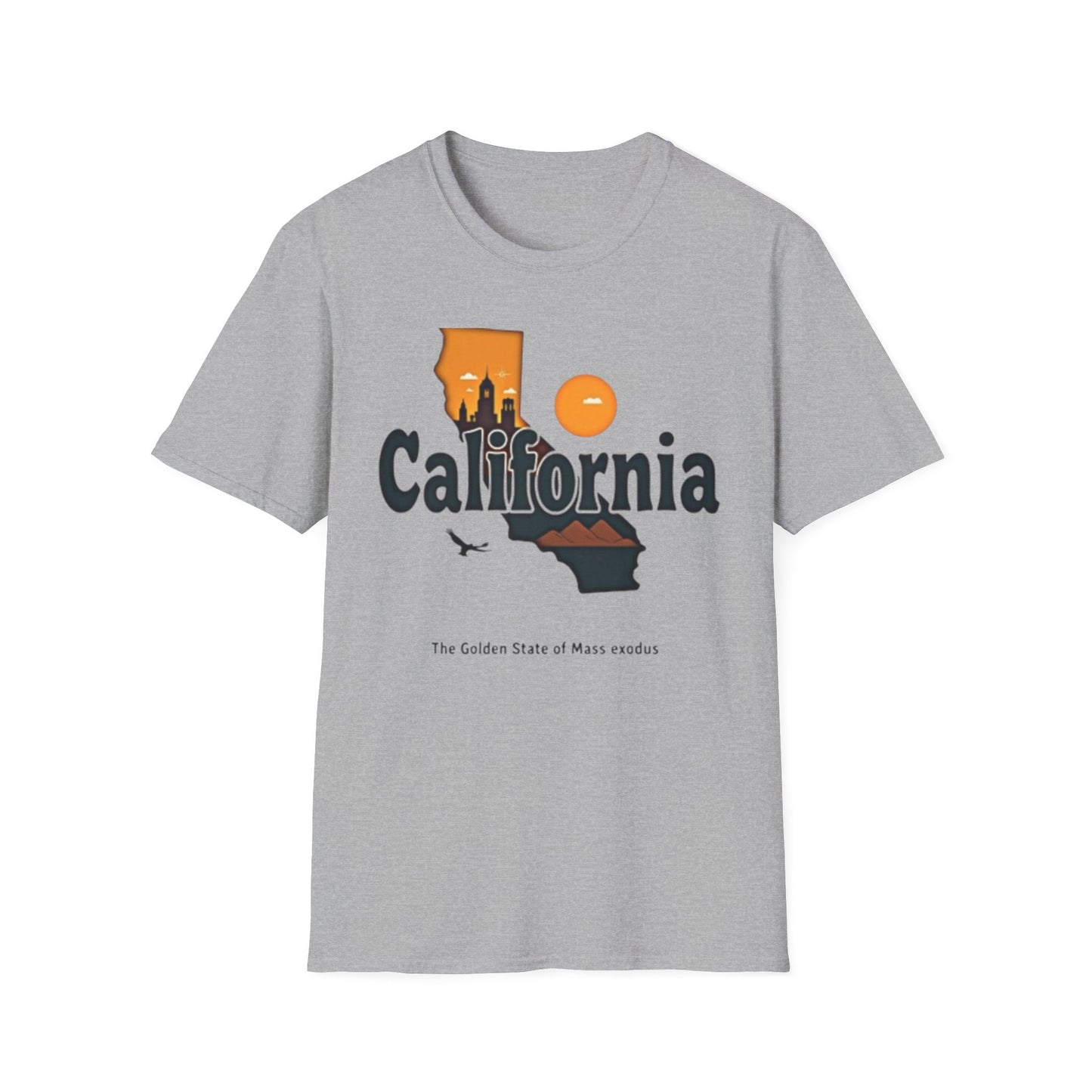California Exodus, Unisex Softstyle T-Shirt
