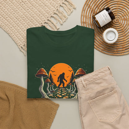 Trailcaps Mushroom Tee — “Follow the Spore Trail” Forest Adventure Shirt