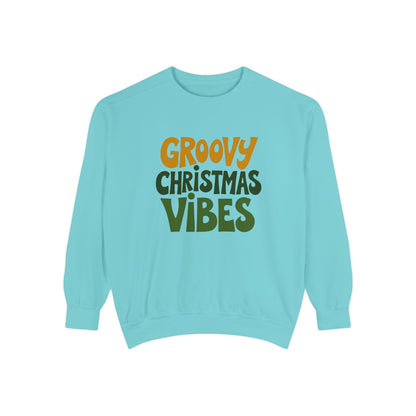 Groovy Christmas Vibes Sweatshirt