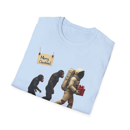 Evolution of Astronaut, Unisex Softstyle T-Shirt