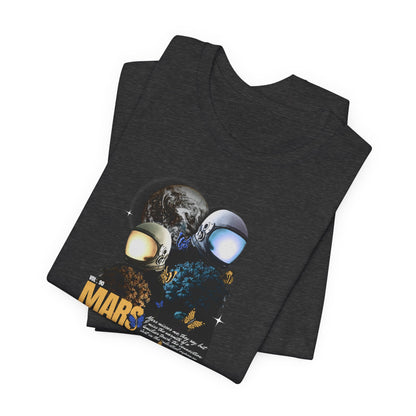 Mars Misses Me Graphic Tee — Retro Astronaut Space T-Shirt