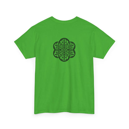 Psychonaut Staple, Flower of life, Unisex Heavy Cotton Tee - Psychonaut Swag