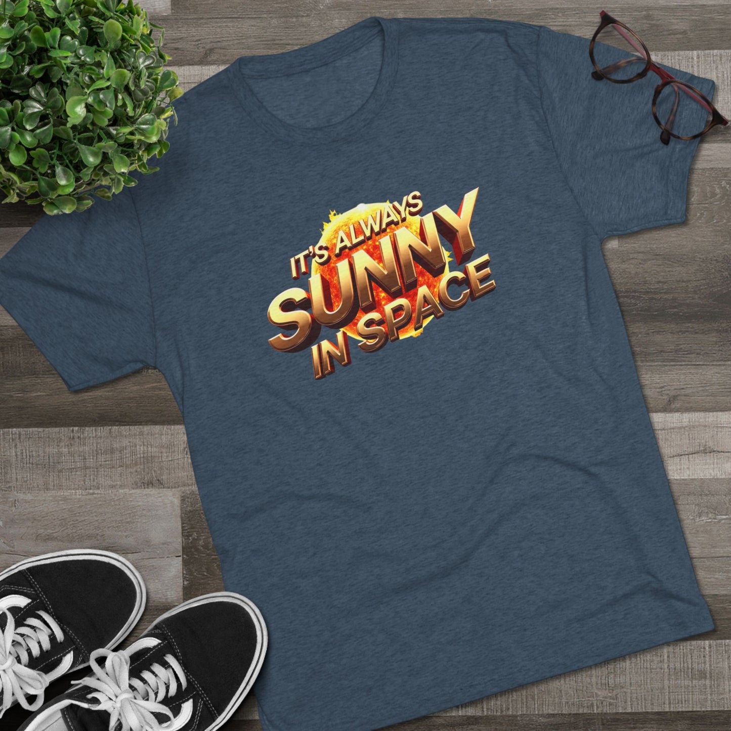 It's Always Sunny in Space Tee — Retro Sci‑Fi Graphic T-Shirt