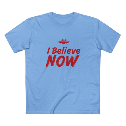 I Believe NOW UFO T-Shirt – Retro Alien Abduction Tee