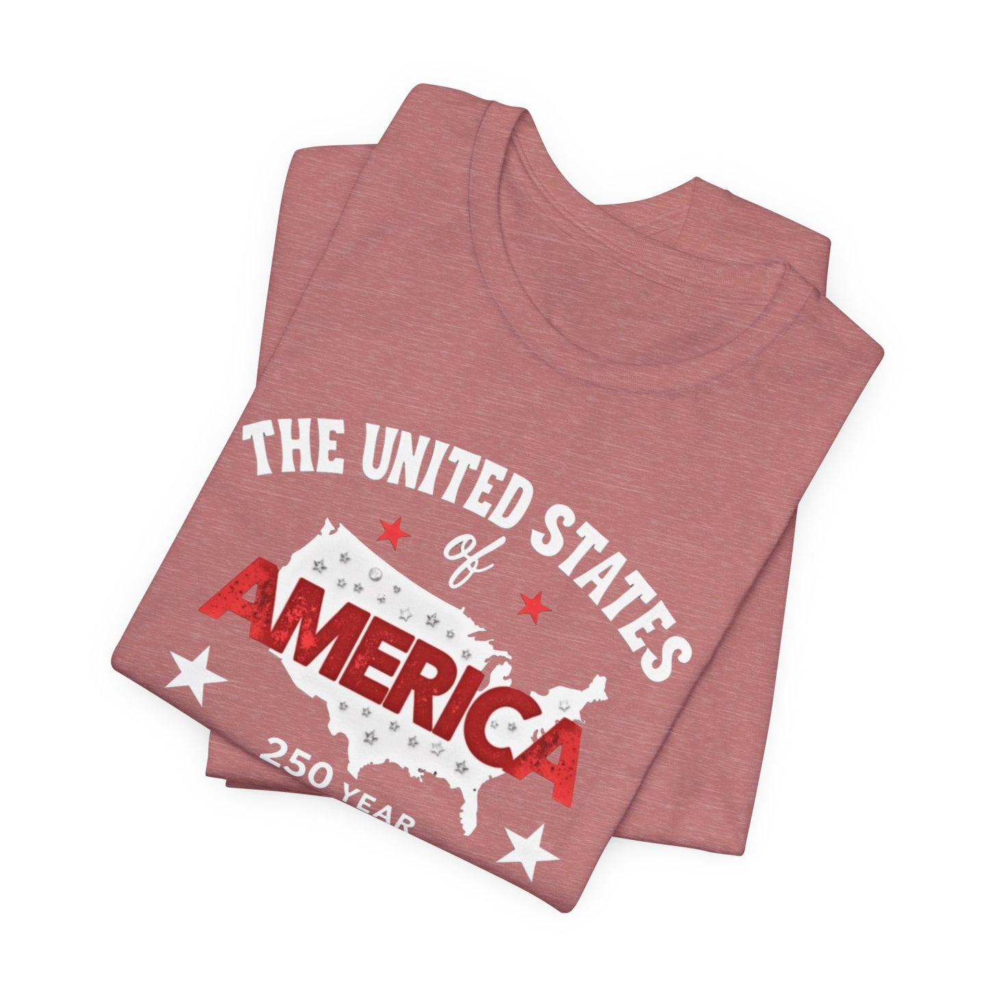 America 250 year Anniversary,Unisex Jersey Short Sleeve Tee