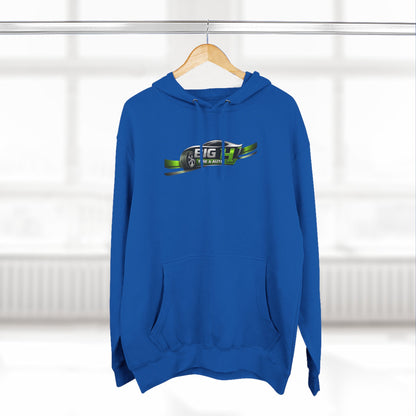 Mechanic Big H, Three-Panel Fleece Hoodie
