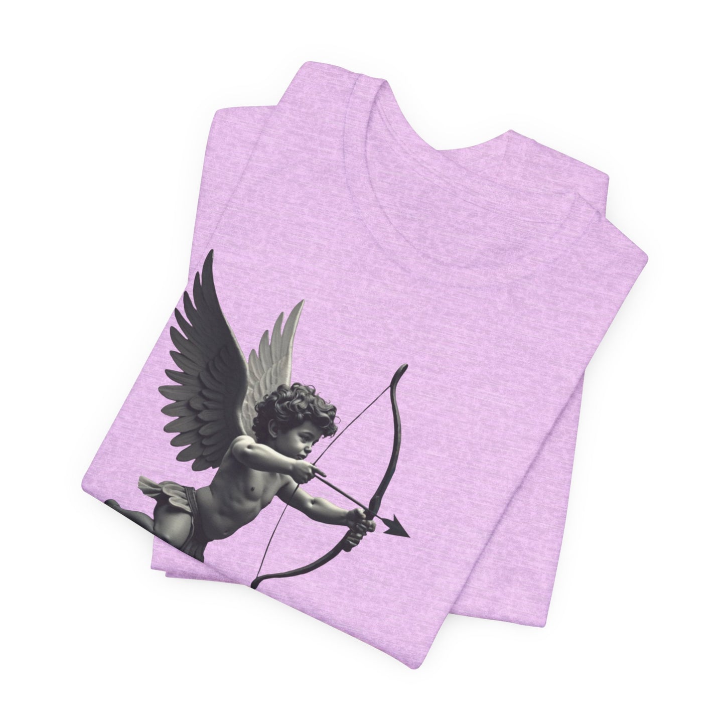 Cupid Graphic Tee — "Aiming for Love" Vintage Valentine T‑Shirt
