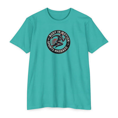 Body In Motion Sports Massage T-Shirt — Recovery & Mobility Athletic Tee