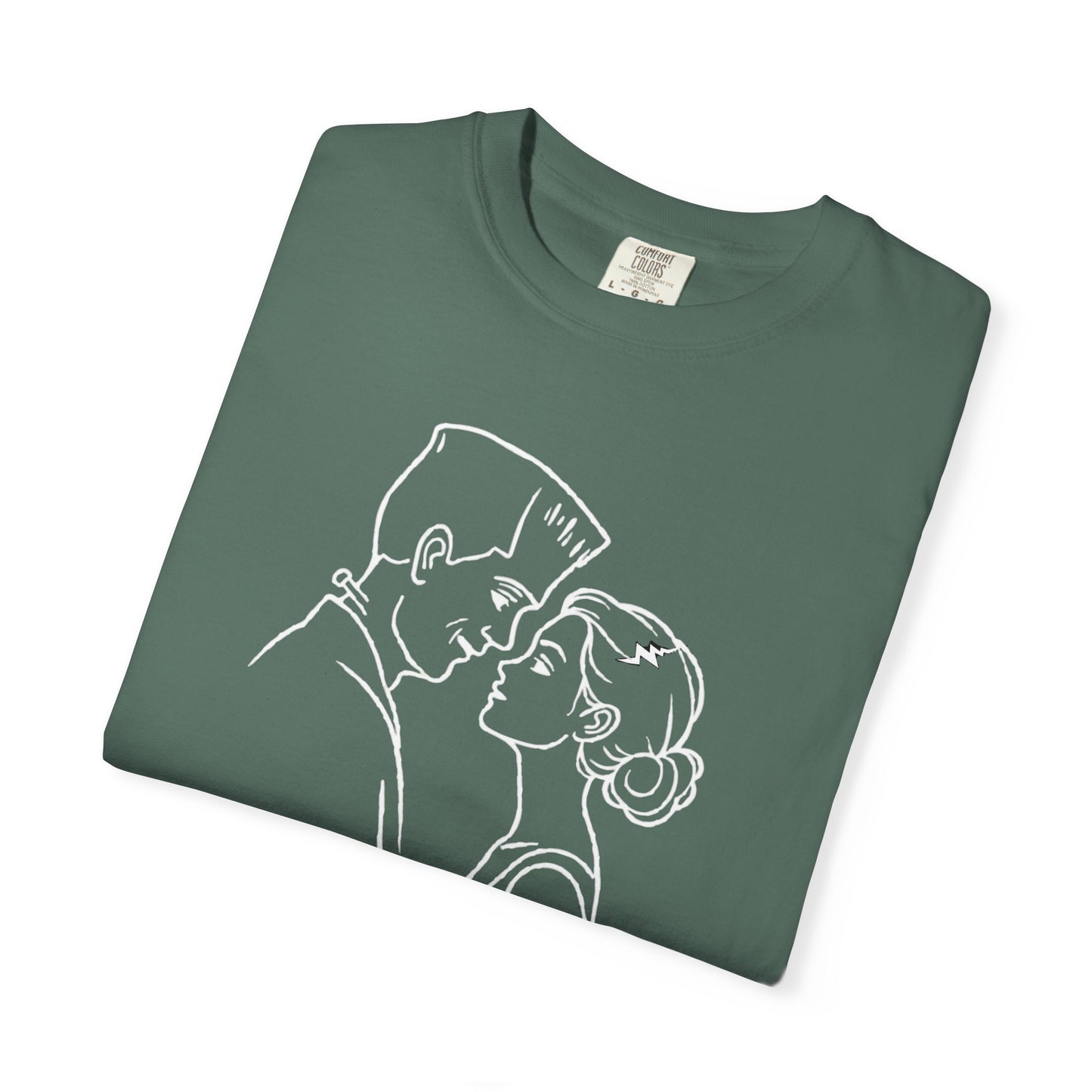 A Marriage So Strong it’s Scary Tee – Minimal Romantic Graphic T-Shirt